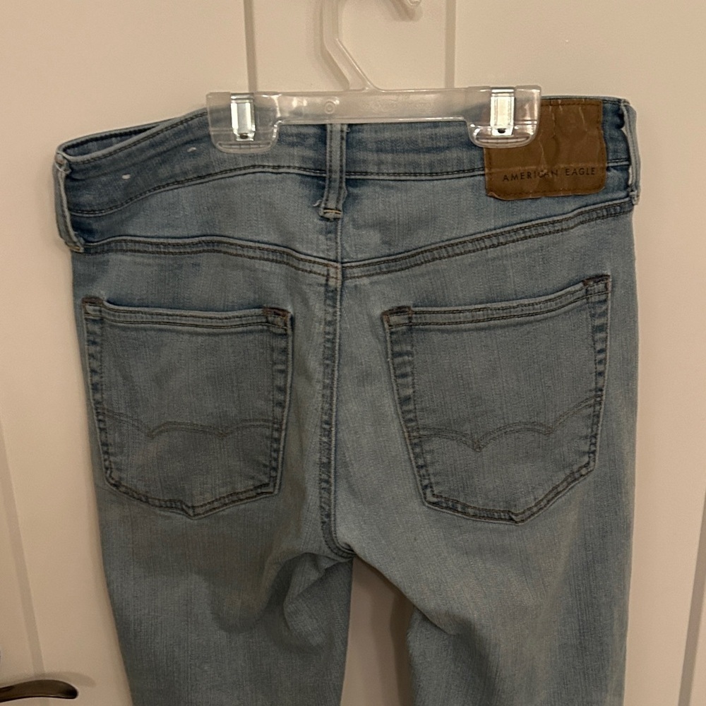 American Eagle Outfitters Light Blue Slim Men Jeans, size 29x32 - Picture 6 of 10